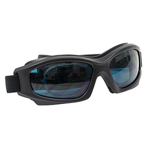 LG4C - レーザ保護メガネ、ダークブルーレンズ、可視光透過率：12%、ゴーグルタイプ