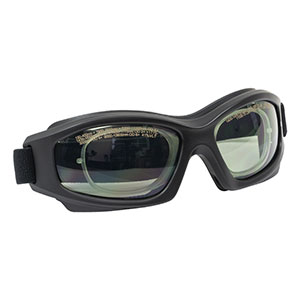 LG16C - レーザ保護メガネ、グレーレンズ、可視光透過率：41%、ゴーグルタイプ
