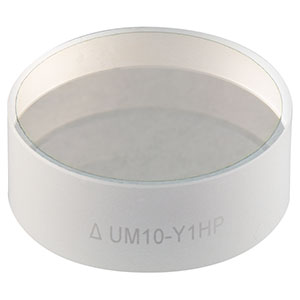 UM10-Y1HP - Ø1in Picosecond Yb Laser Line Mirror, Fundamental, 1010 - 1080 nm