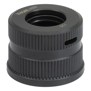 GC1 - エンドキャップ、Ø28 mmのネジ付きガラスセル用、Viton® Oリング2個付属