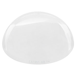 LA1951-AB - N-BK7 Plano-Convex Lens, Ø1in, f = 25.4 mm, AR Coating: 400 - 1100 nm