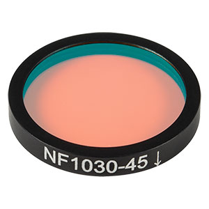 NF1030-45 - Ø25 mm Notch Filter, CWL = 1030 nm, FWHM = 45 nm