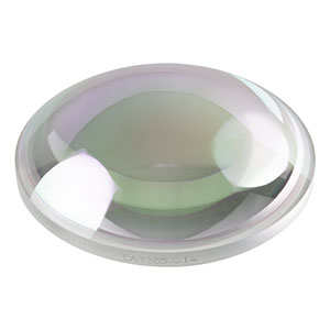 LA1385-C - N-BK7 Plano-Convex Lens, Ø1.5in, f = 50 mm, AR Coating: 1050 - 1700 nm