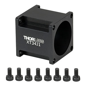 XT34J1 - XT34シリーズレール用ジョイント、キャップスクリュ8個付属(ミリ規格)