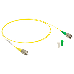 P5-780Y-FC-1 - Single Mode Patch Cable, 780 - 970 nm, FC/PC to FC/APC, Ø900 µm Jacket, 1 m Long