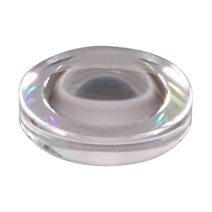 354140 - f = 1.5 mm, NA = 0.58, WD = 0.8 mm, DW = 780 nm, Unmounted Aspheric Lens, Uncoated