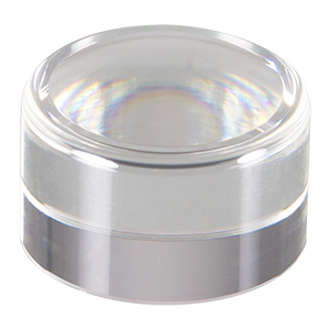 355110 - f= 6.2 mm, NA = 0.40, WD = 2.7 mm, DW = 780 nm, Unmounted Aspheric Lens, Uncoated