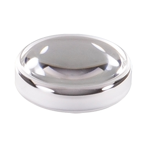 355390 - f= 2.8 mm, NA = 0.55, WD = 2.2 mm, DW = 830 nm, Unmounted Aspheric Lens, Uncoated