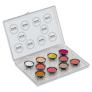 FKLPIR - マウント付きロングパスフィルターキット、赤外域用、10個入り　