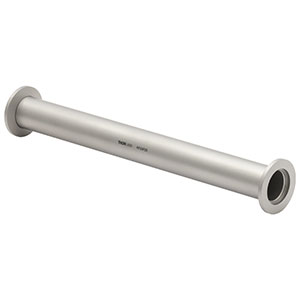 KF25P25 250 mm直線型継手、KF25真空フランジ付き