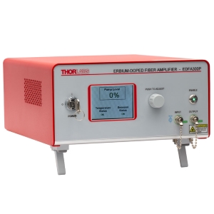 EDFA300P - エルビウム添加ファイバー増幅器、出力 24.5 dBm以上、偏波保持