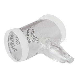 GCA20 - Acetylene Gas Reference Cell with Angled Ø1/2in UVFS Wedged Windows, 20.0 mm Long <b>(日本では販売しておりません)