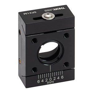 SPX1/M - 16 mm可動式ケージセグメントプレート、M3タップ穴(ミリ規格)