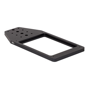 MPRM/M - 大型長方形インサートホルダ、66 mmアリ溝式レール付き、M6 x 1.0タップ穴付き(ミリ規格)