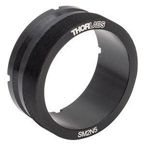 SM2N5 - Nikon製Eclipse Ti2顕微鏡落射照明モジュール用アダプタ、SM2外ネジ付き