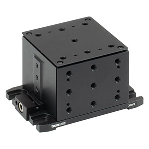 XRV1 - 垂直移動ステージ、移動量14.0 mm(インチ規格)