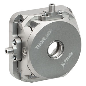 POLARIS-05XY - Ø12.7 mm(Ø1/2インチ)光学素子用Polaris XY移動マウント、M4ネジ用取付け穴