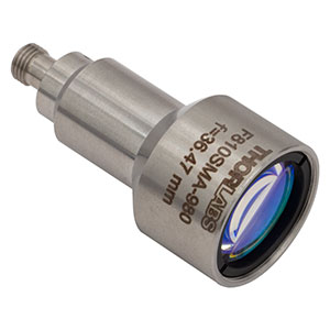 F810SMA-980 - 980 nm SMA Collimation Package, NA = 0.25, f = 36.47 mm