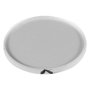 W4051FT1 - Ø1/2in Single-Sided Textured Antireflective Window, UVFS, AR Range: 400 - 1100 nm, t = 1.0 mm
