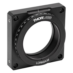 LCRM2A/M - 60 mmケージ回転マウント、Ø50.8 mm光学素子用 、M4 x 0.7 タップ穴(ミリ規格)