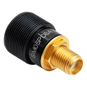 SM05PD8A - Large Area Mounted Black Silicon Photodiode, 240 - 1170 nm, Cathode Grounded