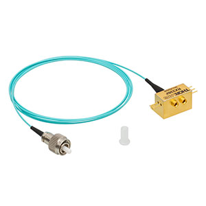 RX33BF - Multimode Photoreceiver Module, 750 - 1650 nm, 45 kHz - 33 GHz, FC/PC
