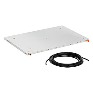 WCB1218 - 液体冷却式ベースプレート、12in x 18in x 1/2in、1/4in-20タップ穴付き(インチ規格)