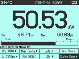 Numeric Screen (Power Mode)