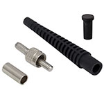 SMA905 Fiber Connectors: Multimode, Stainless Steel Ferrule
