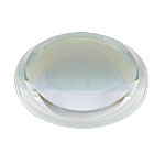 Ø1" UV Fused Silica Plano-Convex Lenses, V-Coated: 532/1064 nm