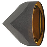 Retroreflector Prisms, Gold-Coated Reflective Faces