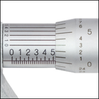 Imperial Micrometer with Vernier Scale