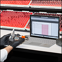 Micrometer with Bluetooth SPC Data Output