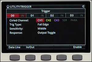 BPS330 Trigger In Screen