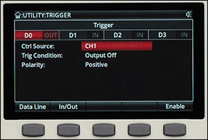 BPS330 Trigger In Screen
