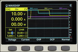 BPS330 Waveform Screen