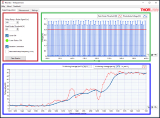 Signal Acquisition Tab