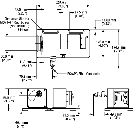 HG10 Spectrometer Drawing