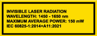HSB155AP & HSS155A Laser Sticker