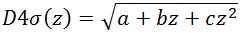 Hyperbola for M^2 Equation