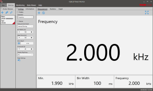 Optical Power Meter Utility