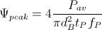 Average Power Density