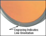 VPH Line Orientation Engraving