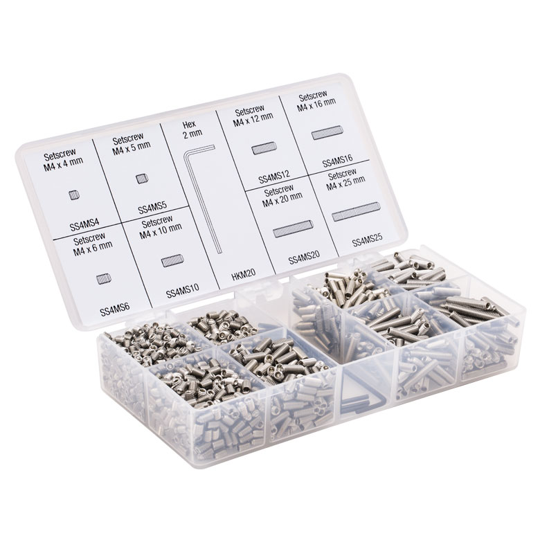 HW-KIT3/M M4止めネジおよびハードウェアキット(ミリ規格)