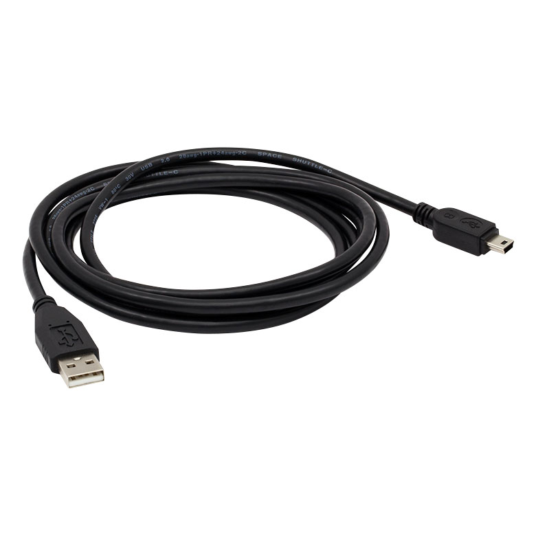 USB-AB-72 USB2.0 Type-A - Mini-Bケーブル、約1.8 m(72インチ)