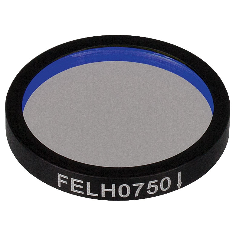 Thorlabs - FELH0750 Ø25.0 mm Longpass Filter, Cut-On Thorlabs - FELH0750 Ø25.0 mm Longpass Filter, Cut-On
