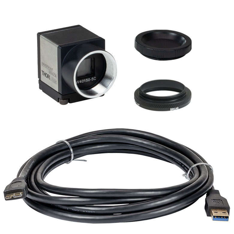 Thorlabs - WFS40-5C/M Shack-Hartmann WFS, 11.26 mm Square