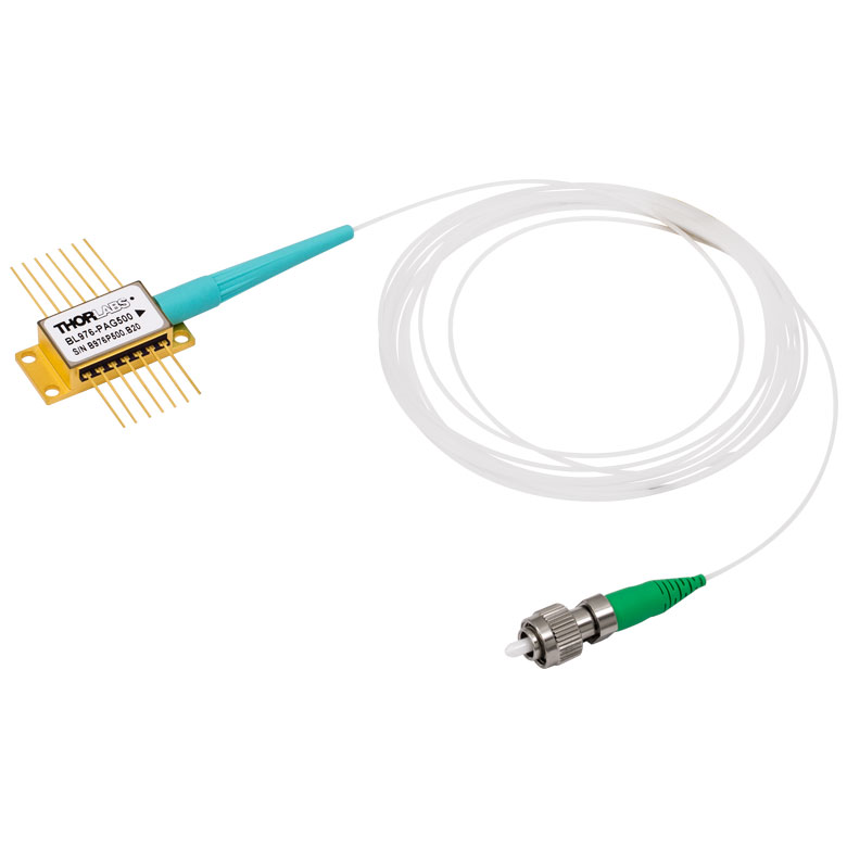 Thorlabs - BL976-PAG500 976 nm, 500 mW, Butterfly FBG