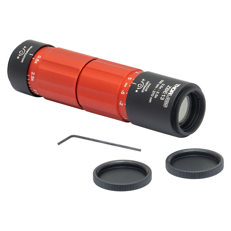 Thorlabs - ZBE13 0.5X - 2.5X UVFS Zoom Beam Expander, 330