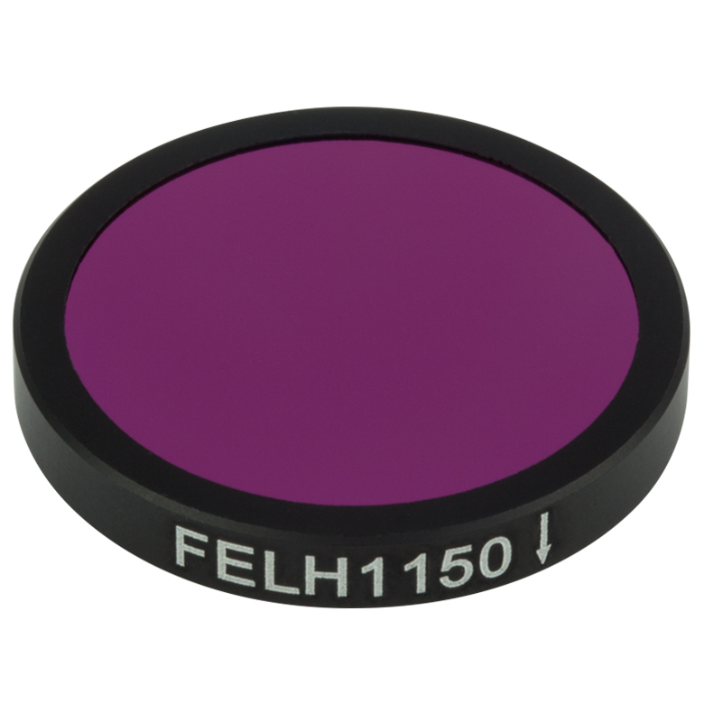 Thorlabs - FELH1150 Ø25.0 mm Longpass Filter, Cut-On